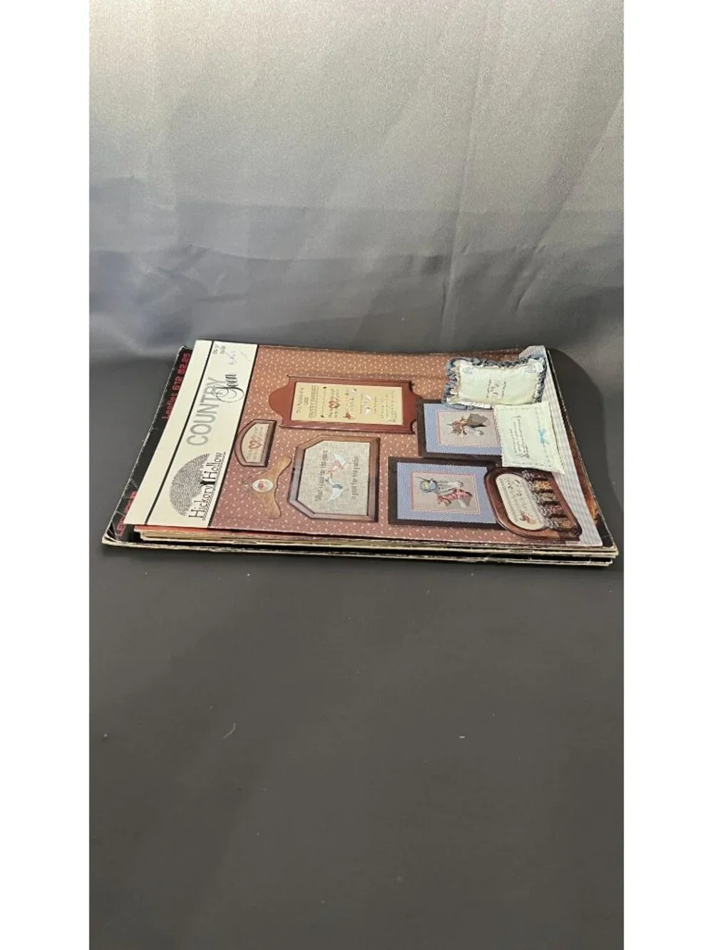 Set Of Vintage Decorative Cross-Stitch And Needlepoint Booklets